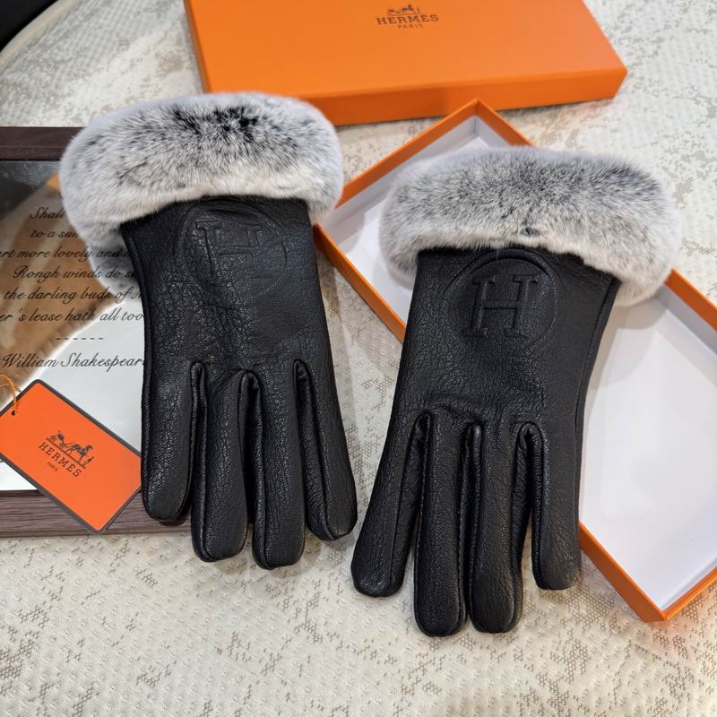 Hermes Gloves M L 091089